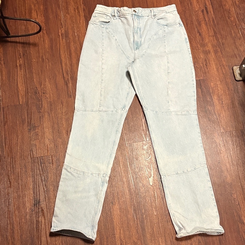 Good American Good Boy Light Blue Jeans